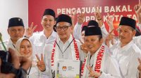 Gerinda mendaftarkan 50 caleg ke KPU kota tangerang