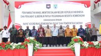 Rakor Pemda Se-Papua Pegunungan, Wamendagri Minta Penjabat Gubernur Baru Segera Sahkan MRP.