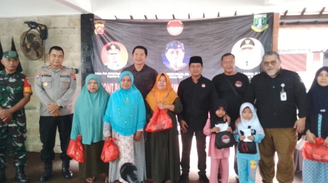 Front Banten Bersatu Gelar Deklarasi Pemilu Damai Santunan Yatim dan Dhuafa.