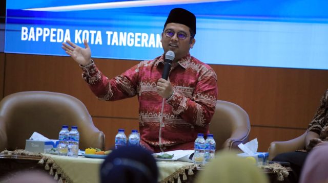 Wakil Walikota Tangerang Membuka Kegiatan Pembahasan Rancangan Awal RPJPD 2025-2045.