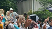 Warga Kota Tangerang Sangat Antusias Pesta Rakyat dan Senam Gemoy Prabowo-Gibran.