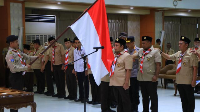 Pj Wali Kota Tangerang DiLantik Sebagai Mabi Gerakan Pramuka.