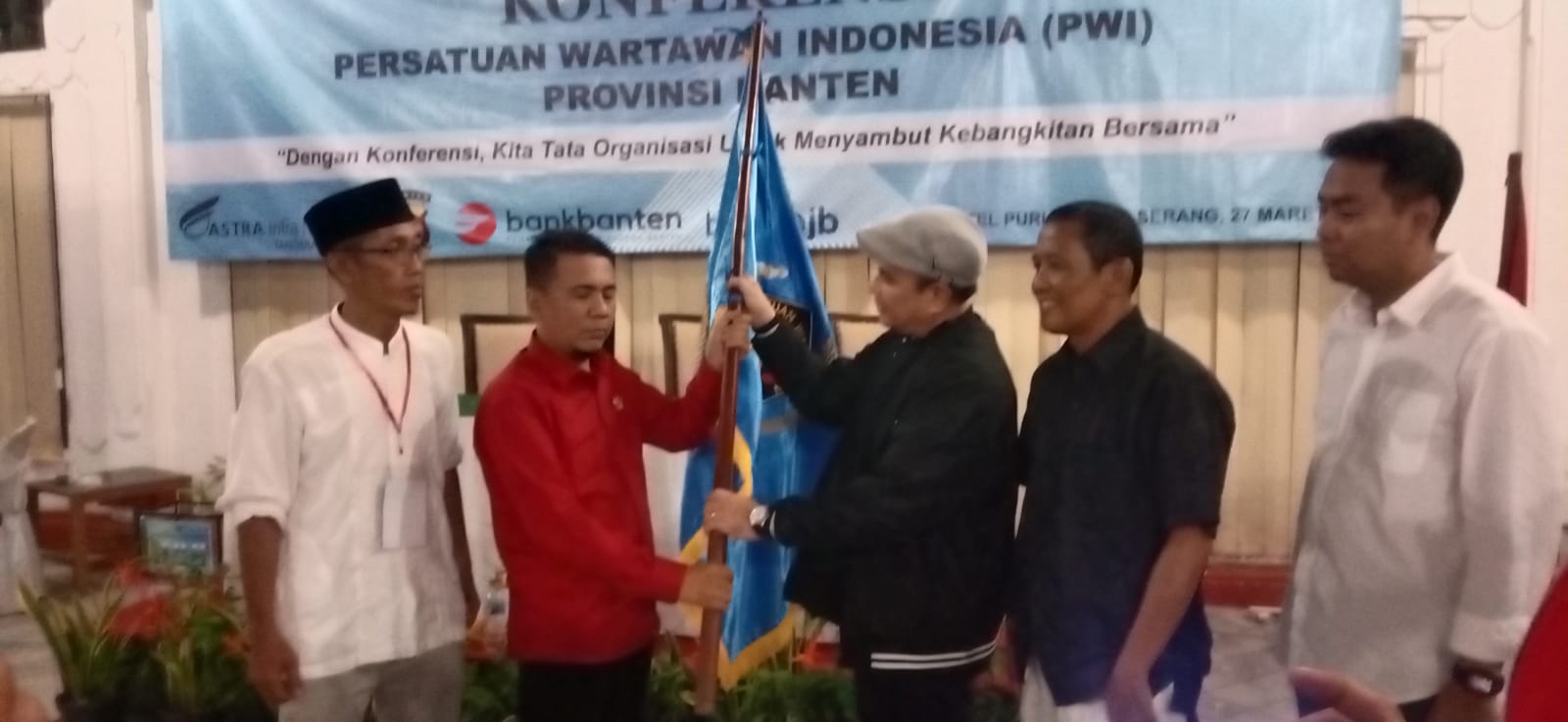 Rian Nopandra Kembali Pimpin Ketua PWI Banten Periode 2024-2029.
