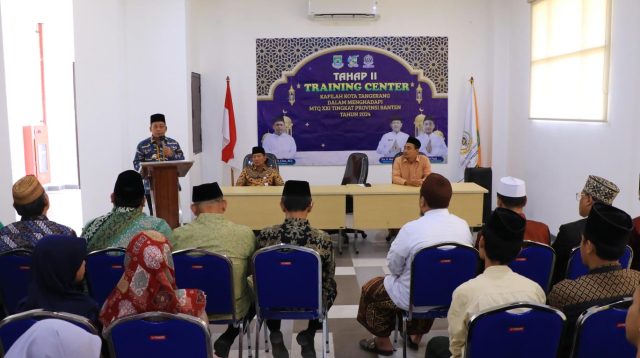 Pj Wali Kota Tangerang Berharap Kota Juara Umum MTQ Tingkat Banten.