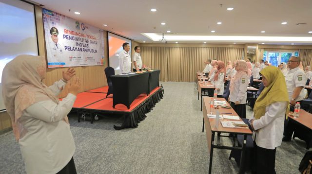 Sekda Kota Tangerang Buka Kegiatan Bintek Penginputan Data Inovasi.