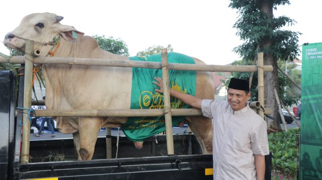 27 Sapi dan 34 Kambing Kurban Idul Adha 1445 Hijriah Disalurkan Polres Metro Tangerang Kota.