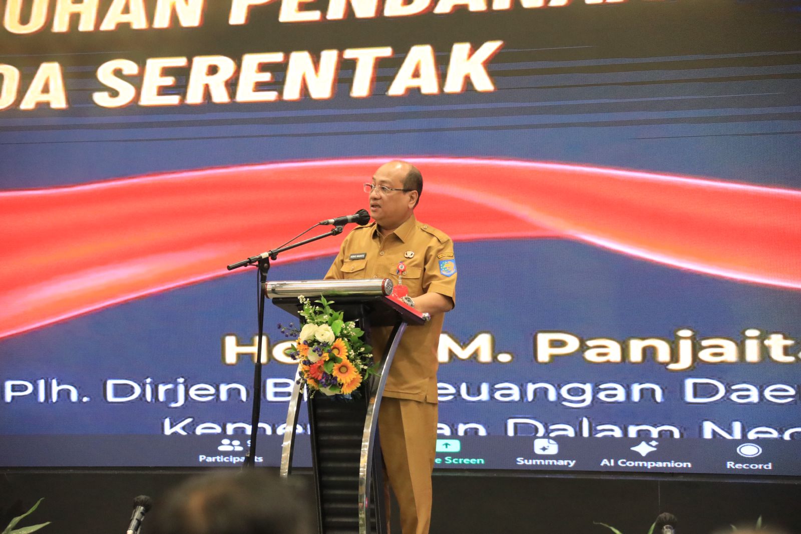 Plh. Dirjen Bina Keuda Minta Pemda Segera Percepat Realisasi Anggaran Pilkada Serentak 2024.