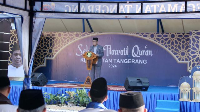 Sekda Kota Tangerang Buka Acara STQ Tingkat Kecamatan Tangerang.