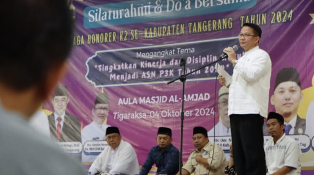 Kepala BKPSDM Kab-Tangerang Menghimbau Kepada Peserta PPPK Jangan Percaya Terhadap Calo.