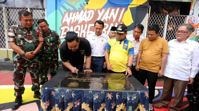 Pj Wali Kota Tangerang Resmikan Ahmad Yani Basketball Park.