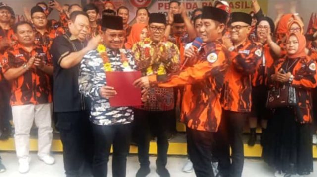 Sachrudin-Maryono Menyaksikan Deklarasi MPC Pemuda Pancasila Kota Tangerang.
