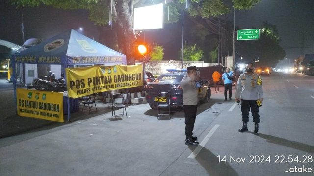 Tindak Tegas Truk Tambang Melanggar di Tangerang, 93 Diputar Balik, 21 Tilang dan Cek Urine 1 Positif Narkoba.