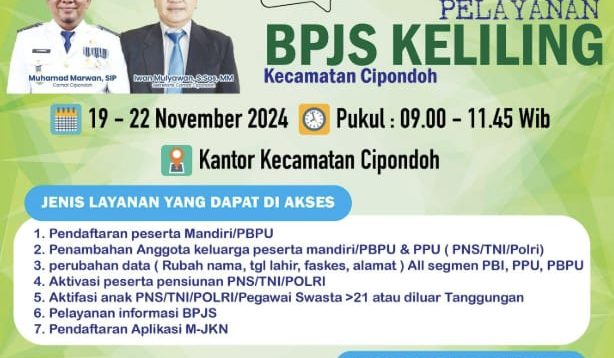 Kecamatan Cipondoh Gelar Pelayanan BPJS.