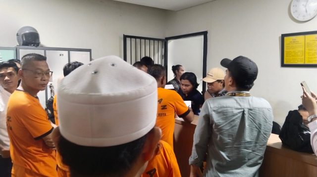 192 Tahanan Sat Tahti Polres Metro Tangerang Kota Nyoblos Pilkada Serentak 2024.