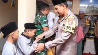Kapolres Metro Tangerang Kota Berbagi Bahagia Bersama Yatim Piatu Tarbiyyatul Qolbi Nusantara.