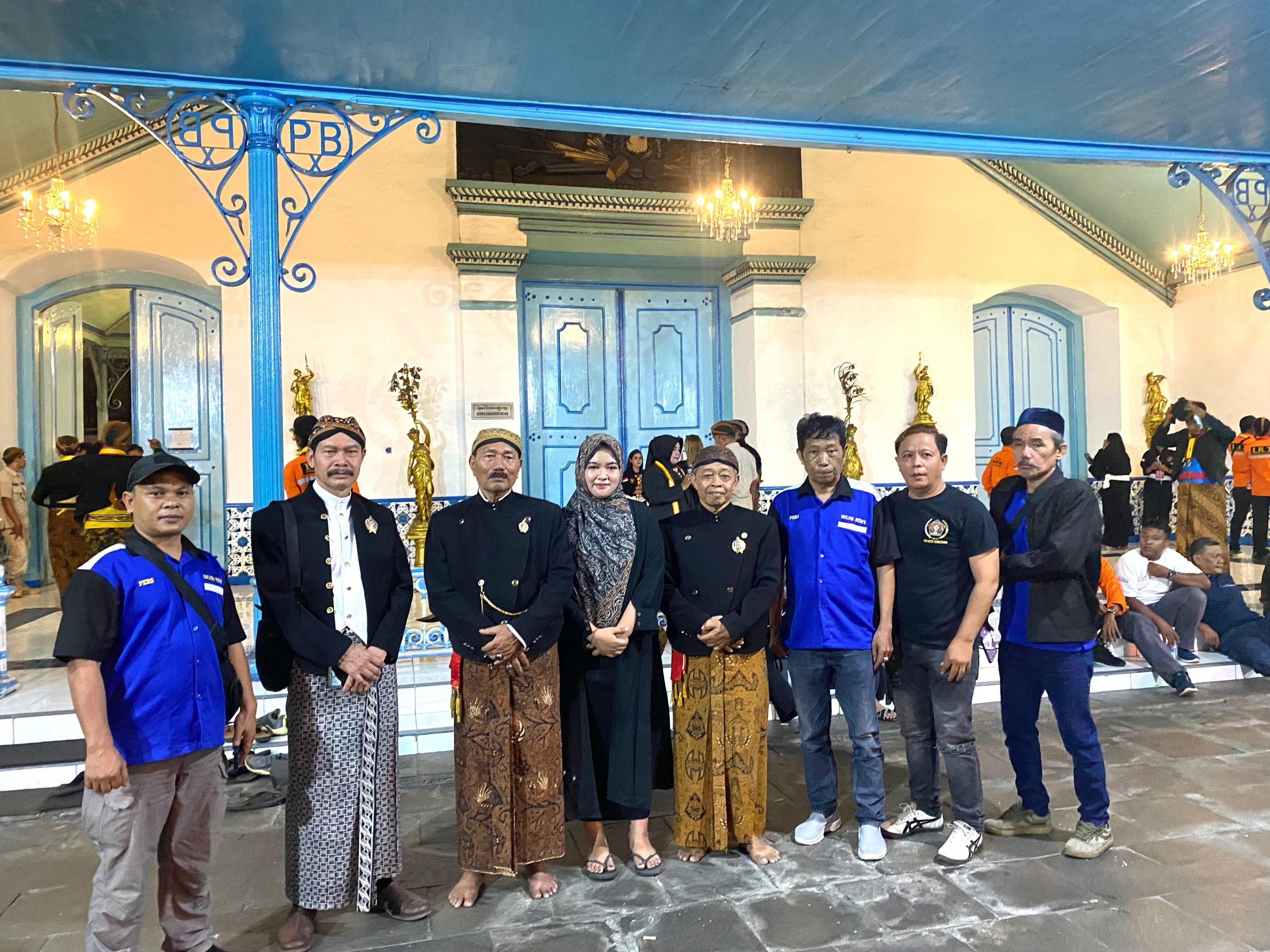 Anggota PWI Kota Tangerang Mengikuti Acara Tradisi Kirab Pusaka 1 Suro 2025 di Surakarta.