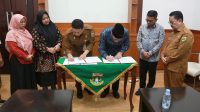 Gubernur Banten Saksikan Penandatanganan Nota Kesepahaman Pemprov Banten dengan Fisip Untirta.