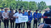 HUT KORPRI Ke-54, Dinsos Kota Tangerang Salurankan Bansos