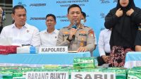 Polres Metro Tangerang Kota Bongkar 25 Kg Sabu Jaringan Internasional, Diselundupkan Pakai Alphard