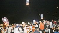 Panjatkan Doa, Ribuan Lampion Diterbangkan di Festival Ciomas Ngabring 2026